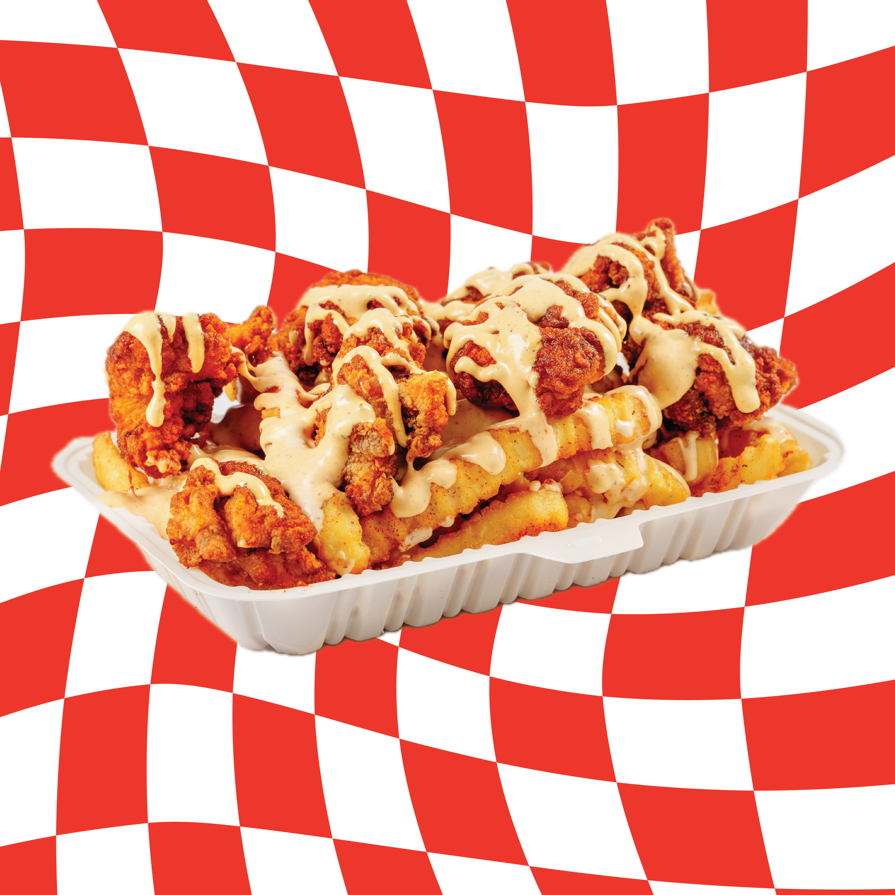 Loaded dirty hot fries